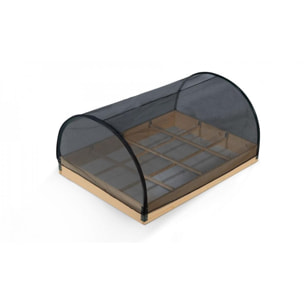 Bâche de rechange été/hiver pour serre aroma 115 cm - lot de 2