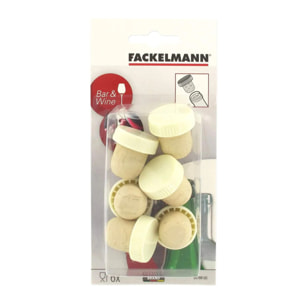 Lot de 12 bouchons de liège Fackelmann Bar Concept