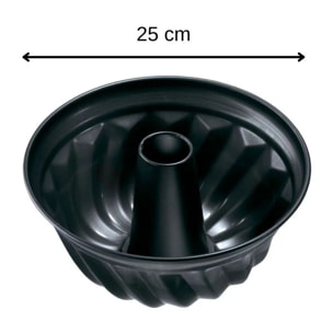Moule à kouglof 25 cm Zenker Black Metallic