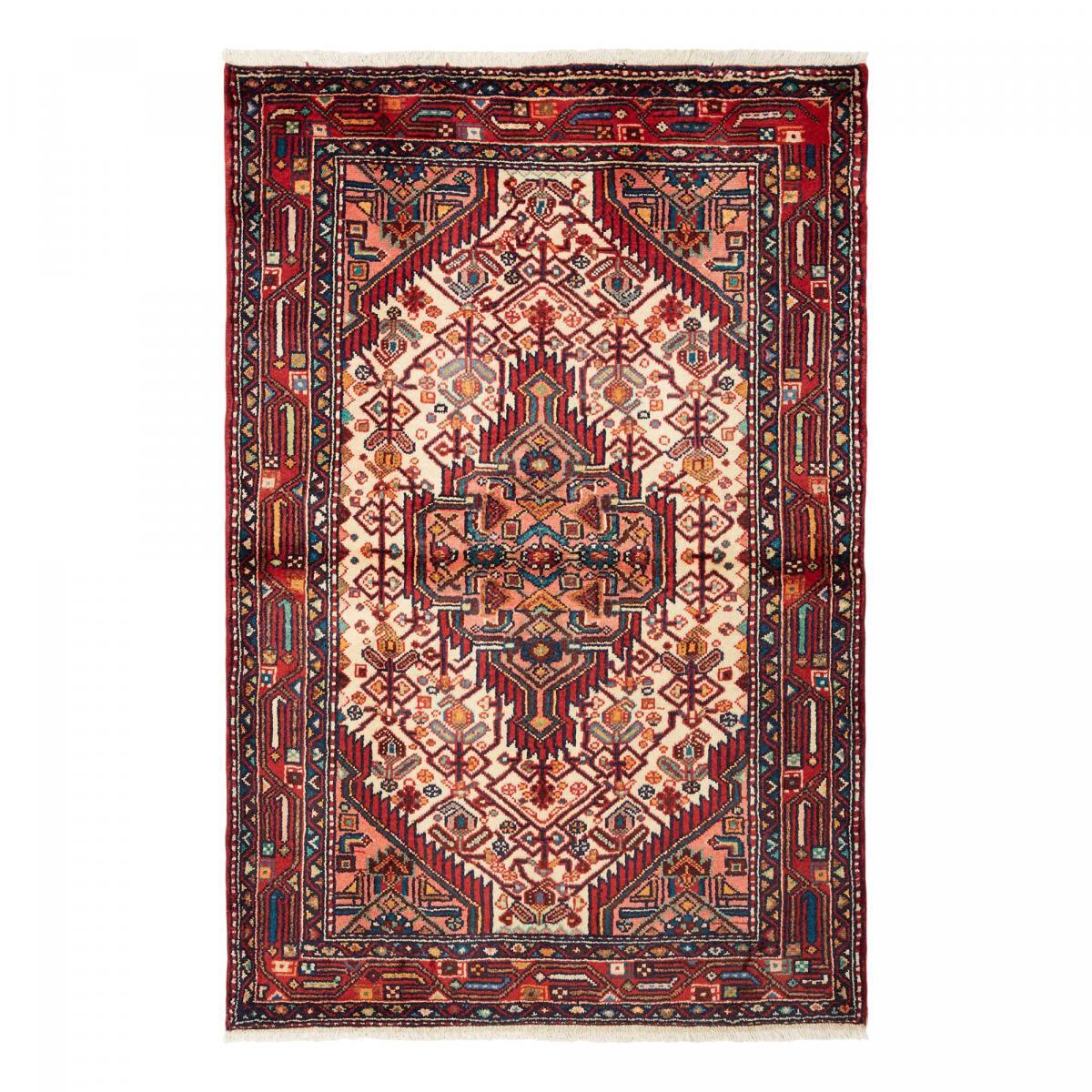 Tapis d'orient au motif oriental, noué main, DUGA