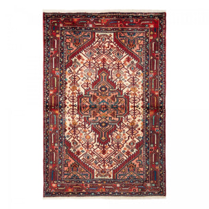 Tapis d'orient au motif oriental, noué main, DUGA