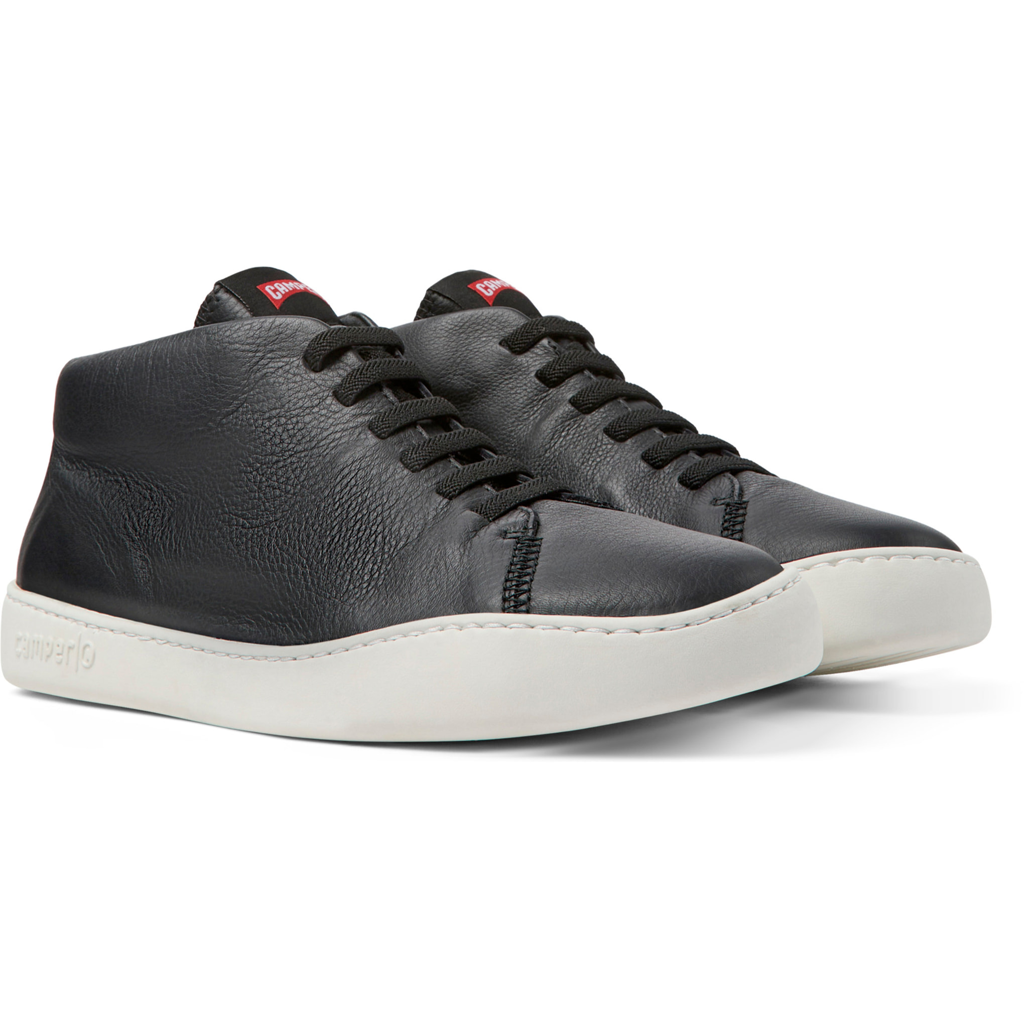 Zapatillas - CAMPER Peu Touring - Negro - Cuero liso