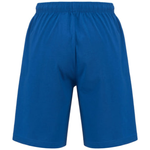 Pantaloni Corti Kappa Uomo Logo Cabog Blu