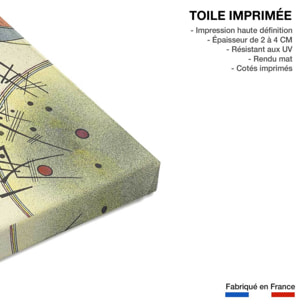 Tableau célèbre de Kandinsky Clear Link Toile imprimée