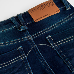 Pantalón denim punto de niño -BCI