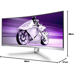 Ecran PC Gamer PHILIPS 34M2C8600 Incurvé 34'' QD OLED