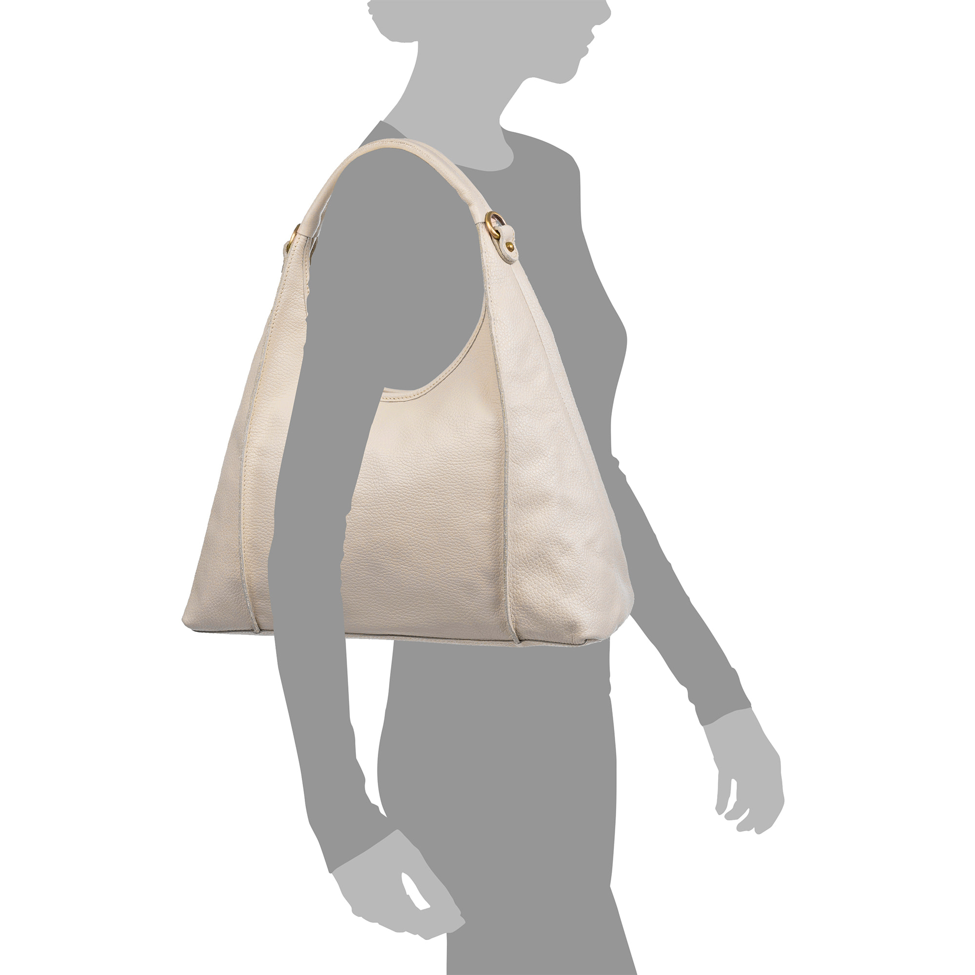 Ascrea bolso de hombro piel auténtica dollaro con correa bandolera