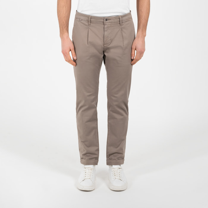 Pants tasca america in cotone satin