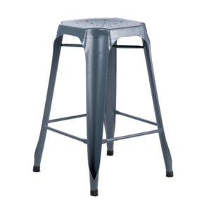 Tabouret de bar en métal au style industriel - STEAL