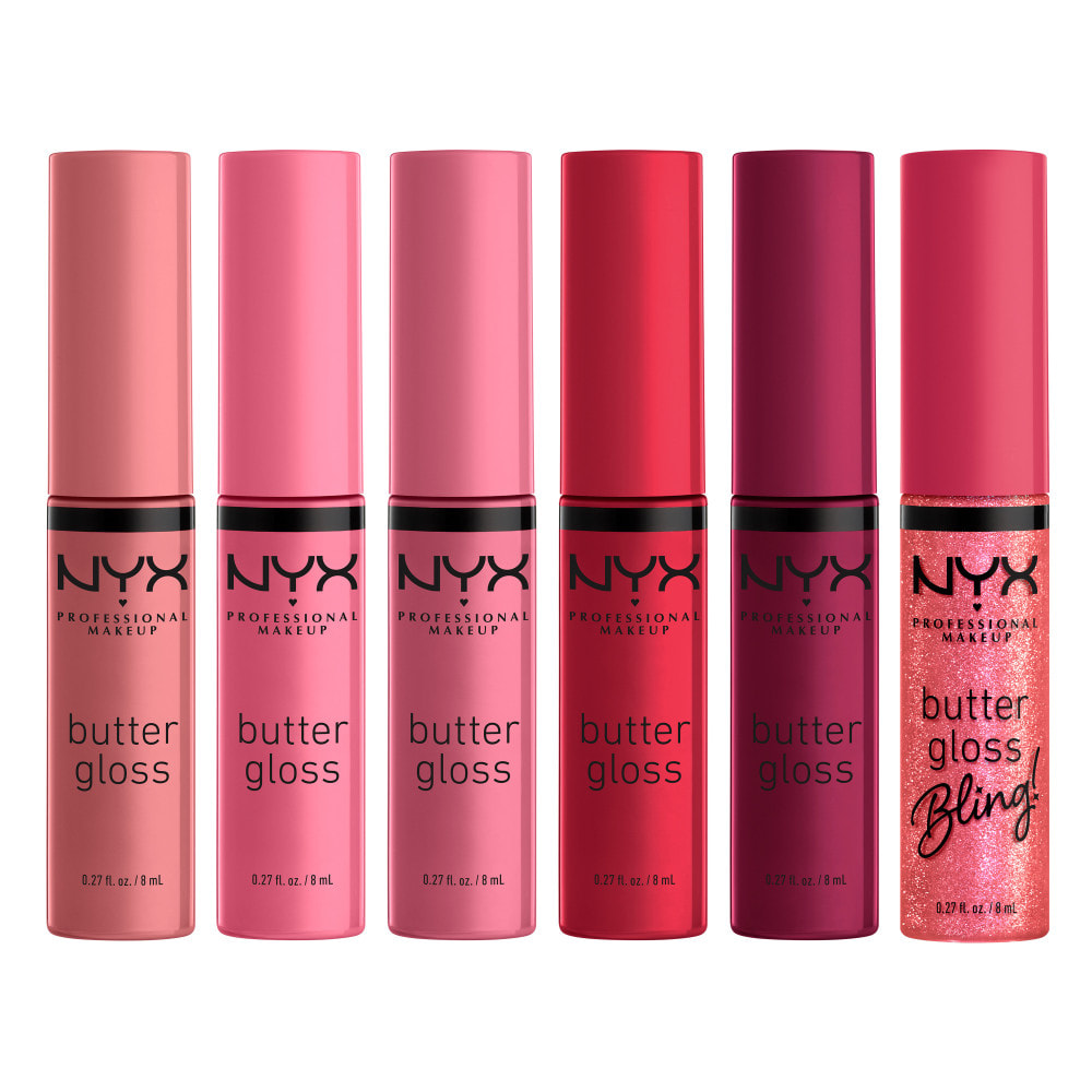 NYX Professional Makeup Coffret Butter Gloss Pinks Reds Edition Limitée Maman, j'ai raté l'avion