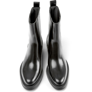 Botines - CAMPER Bonnie - Negro - Cuero liso