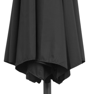 Parasol de Jardín Grande ÃŽ¦300x260cm Negro