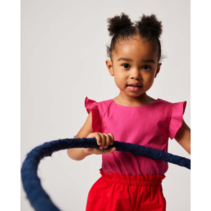 MONO BICOLOR FUCSIA Y ROJO