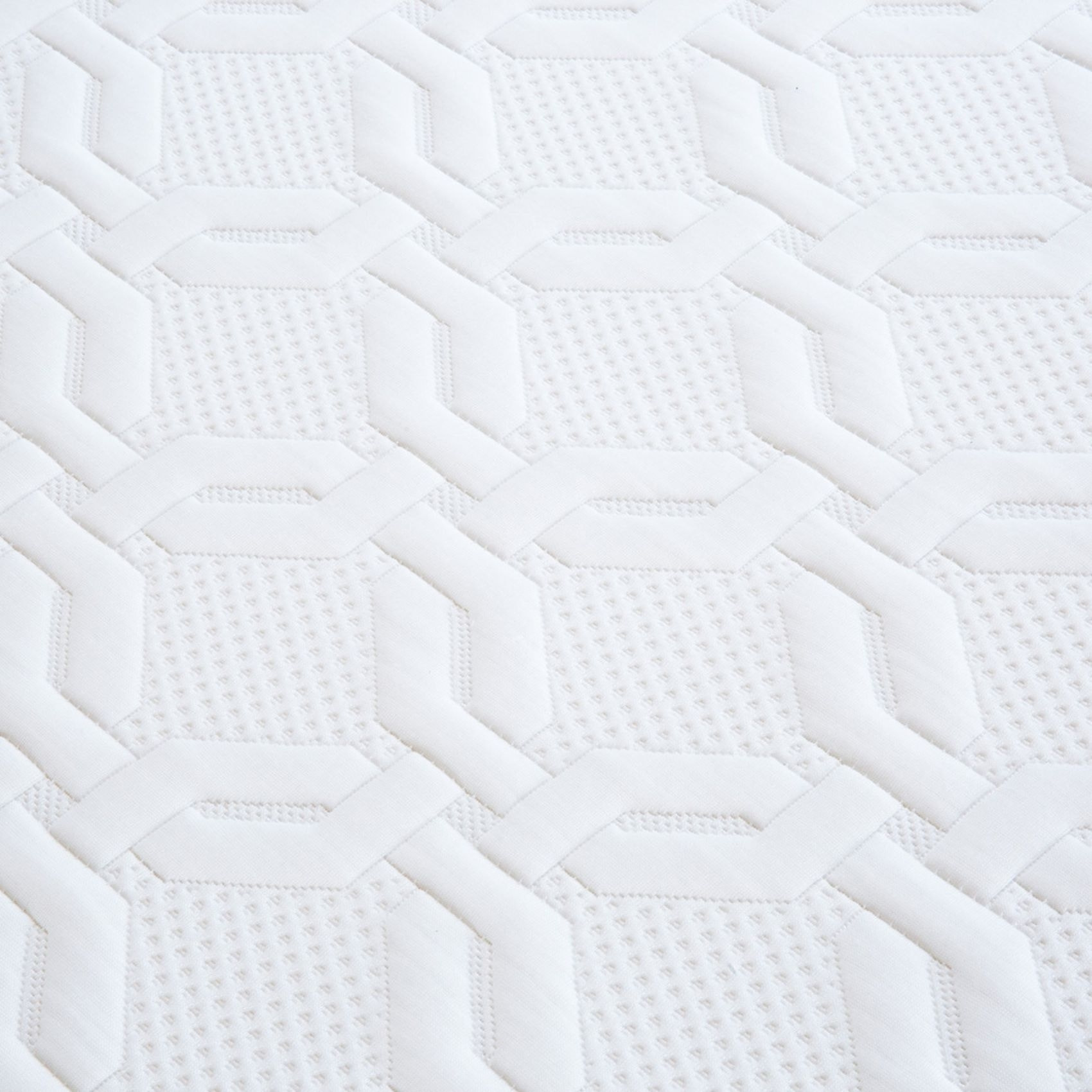 Matelas Epais 25 cm de Mousse AMBOISE - Blanc
