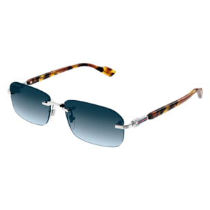 Gafas de Sol Gucci GG1221S-007 de Metal Hombre 56 mm
