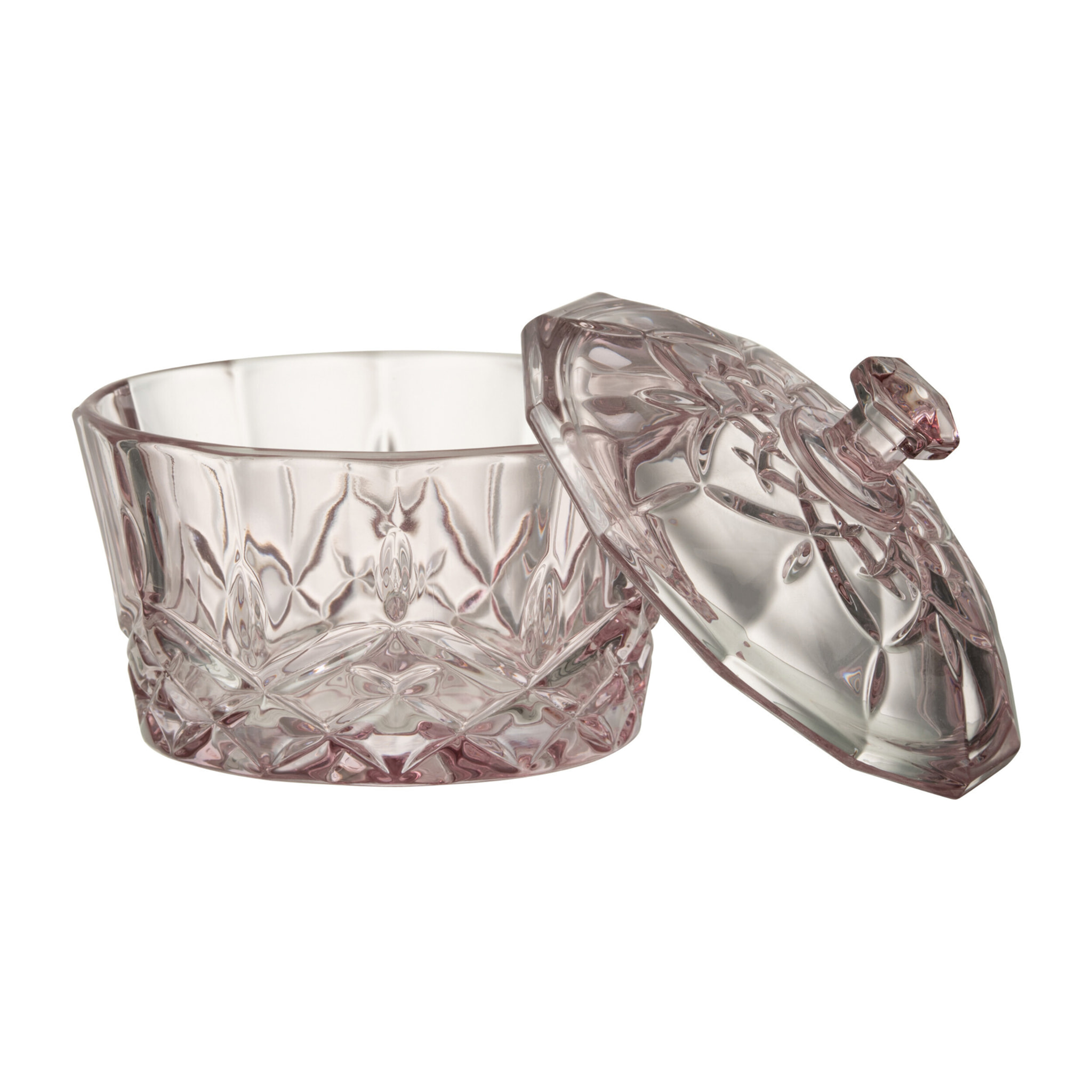 J-Line Pot Mali Verre Taille Rose