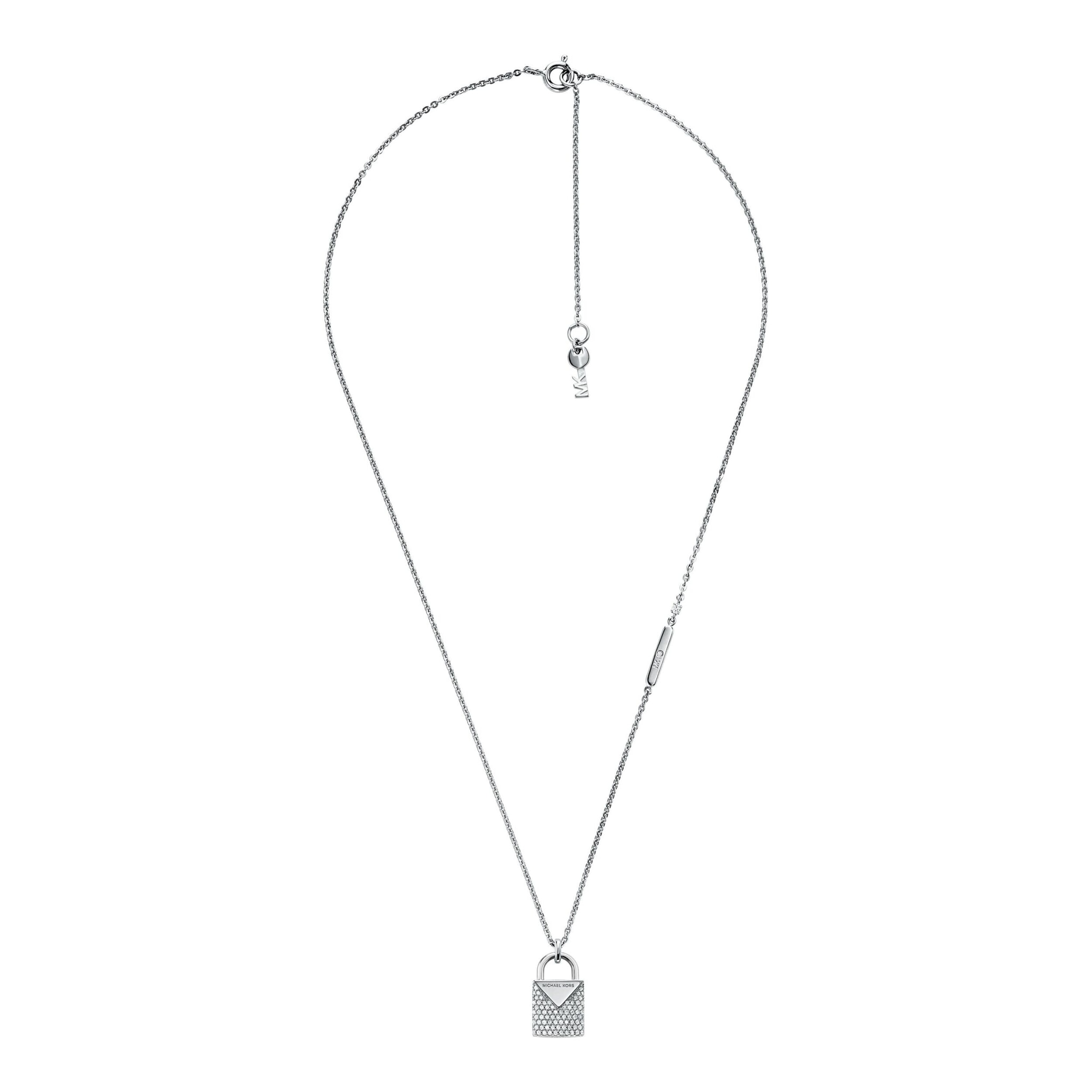 Michael Kors Gargantilla para Mujer MKC1040AN040Adorno candado con circonitas