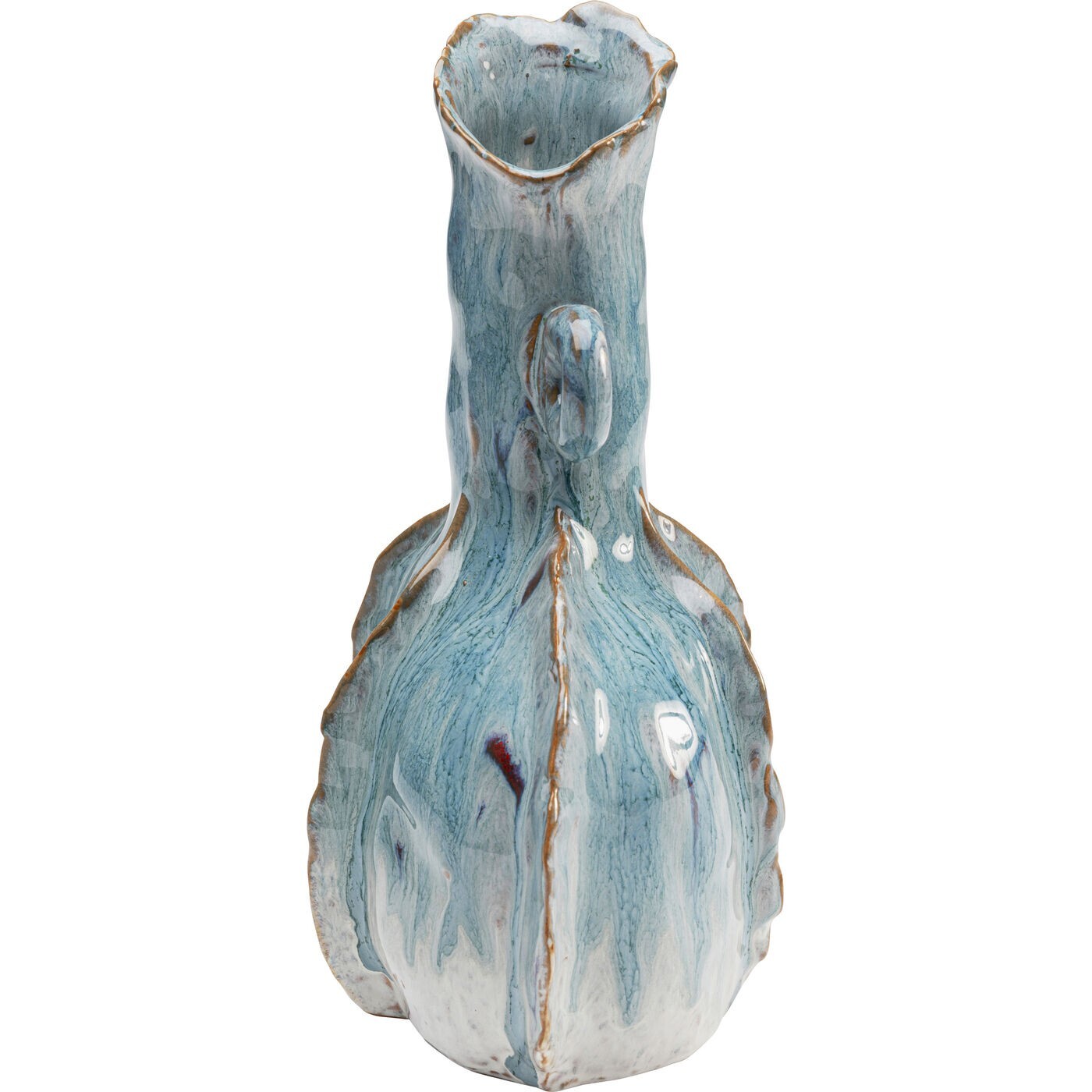 Vase Mina hanses bleu Kare Design