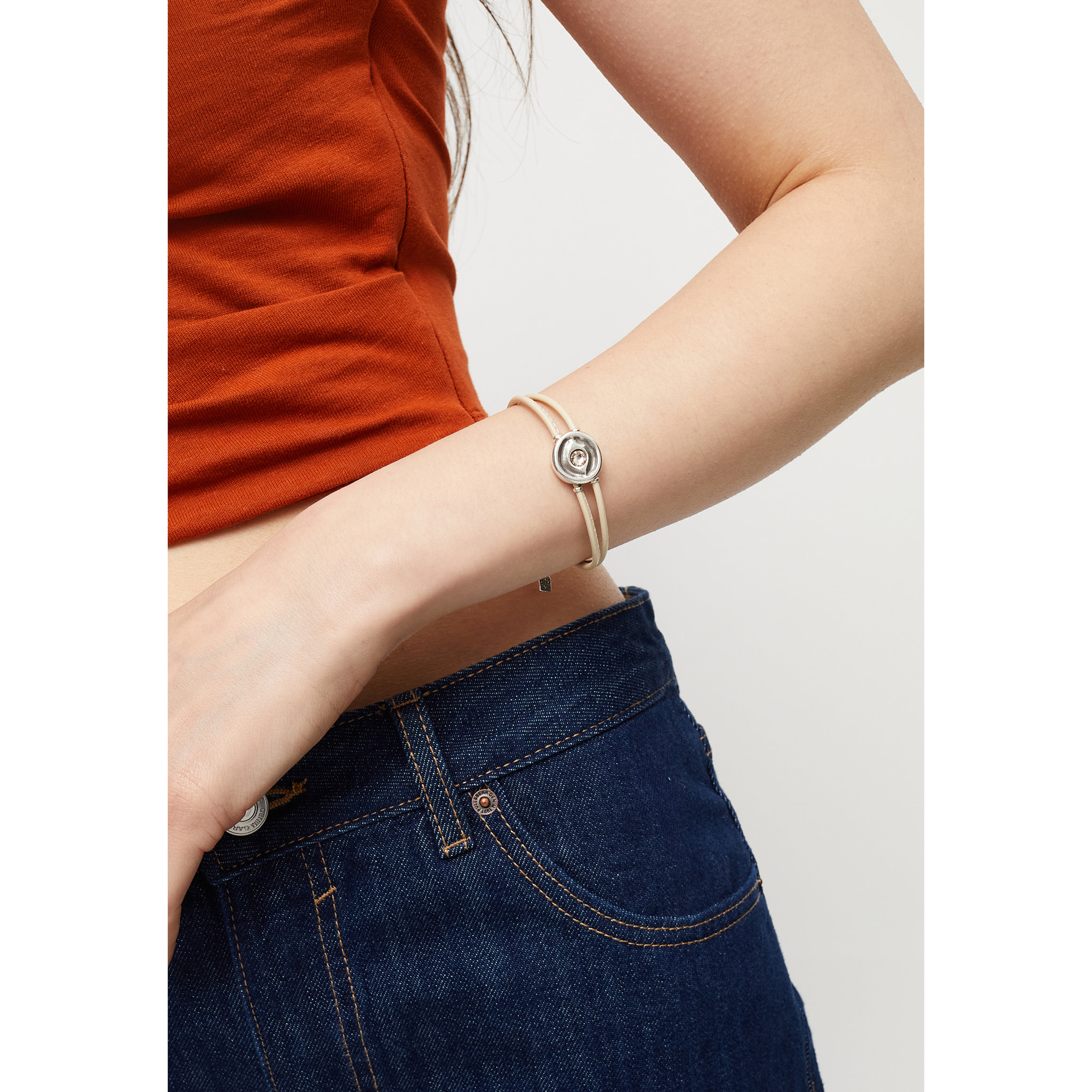 Pulsera SER INTUITIVA MARFIL M