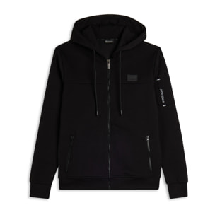 Giacca Leggera Uomo con Cappuccio e Tasche Zippate
