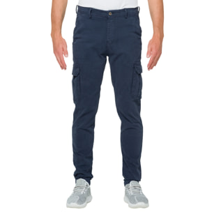 Pantalón Hot Buttered cargo Atherton azul claro