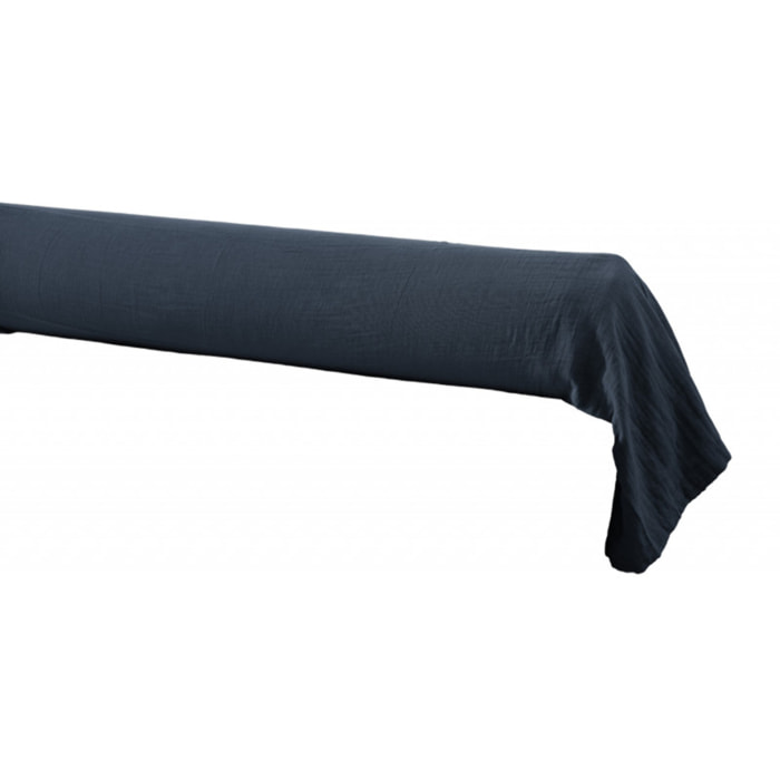 Taie de traversin "Gaïa" 85 x 185 cm "Gaze de Coton" - Gaïa Minuit - 85 x 185 cm