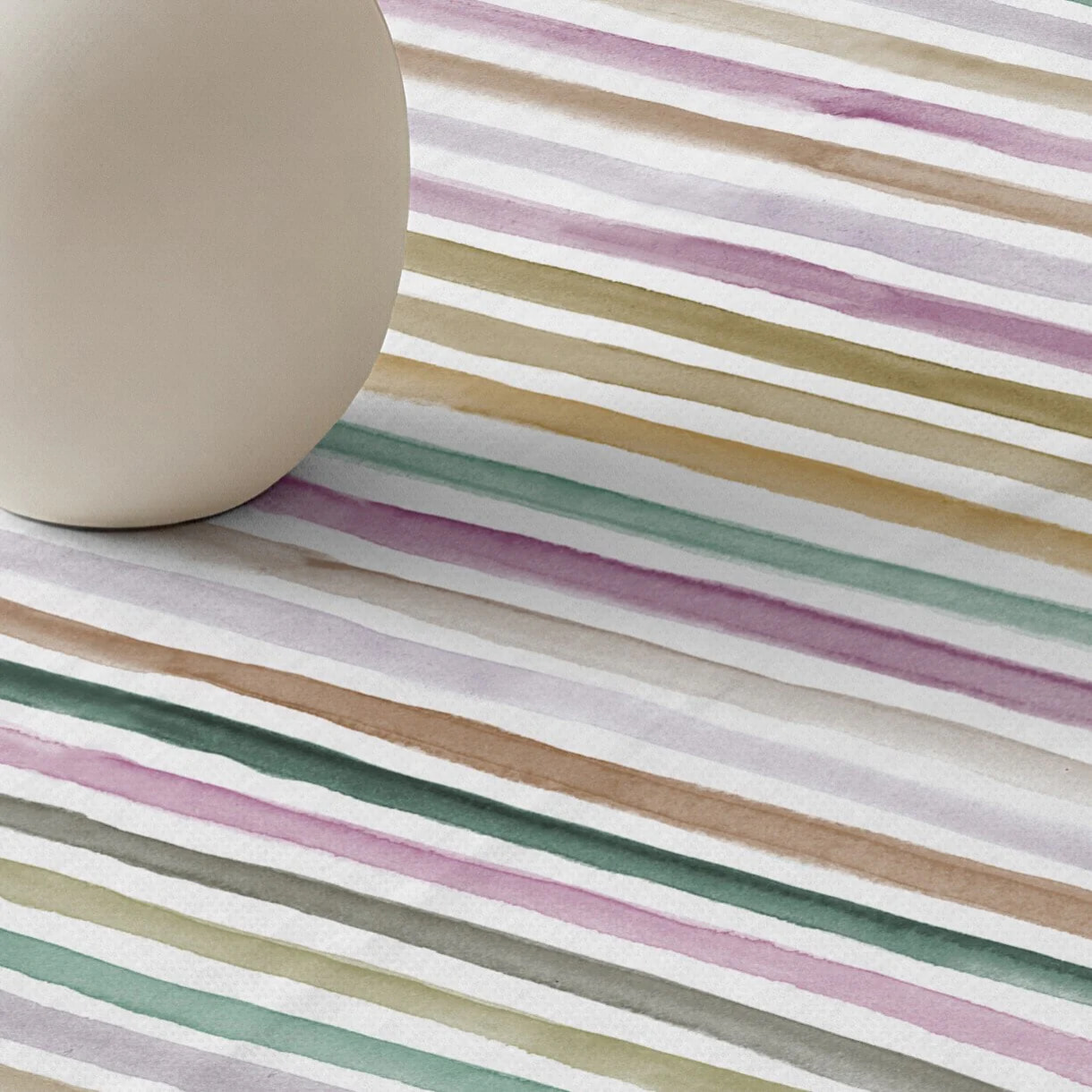 Nappe ronde en résine anti-taches 0120-175