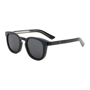 Gafas de sol OCEAN CASSIS - Negro brillante / Ahumada polarizados