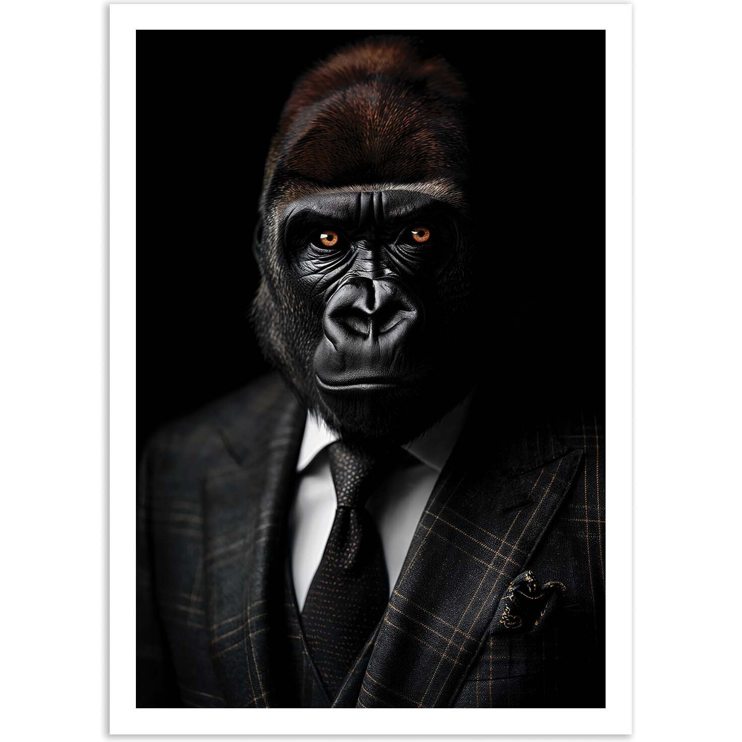 Affiche - Gorilla Wild Suits - Philippe Hugonnard