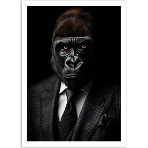 Affiche - Gorilla Wild Suits - Philippe Hugonnard