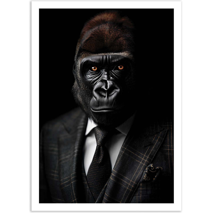Affiche - Gorilla Wild Suits - Philippe Hugonnard