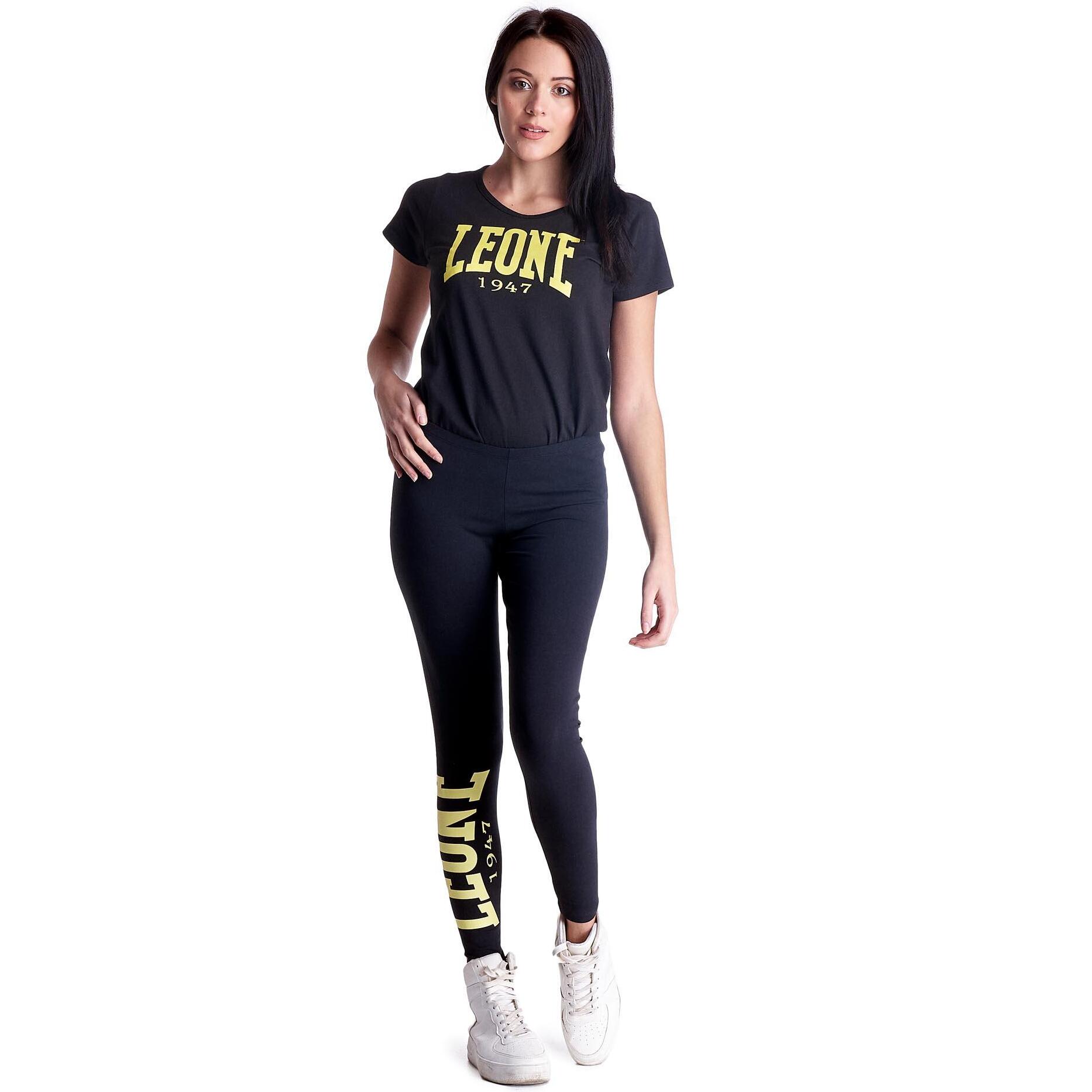 Camiseta de mujer de manga corta con gran logo Welcome Back