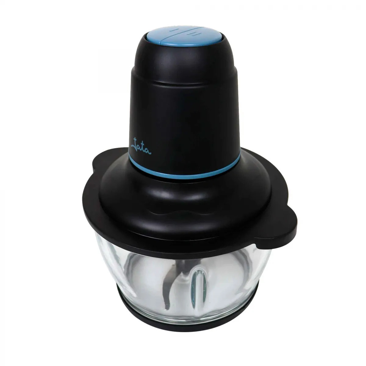 Picadora eléctrica JATA JEPC1250 con 4 cuchillas para picar alimentos o hielo. Capacidad: 1,5 litros