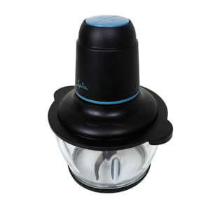 Picadora eléctrica JATA JEPC1250 con 4 cuchillas para picar alimentos o hielo. Capacidad: 1,5 litros