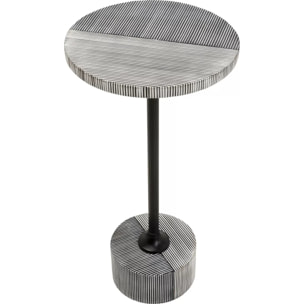 Table d'appoint Domero Double 25cm noire Kare Design