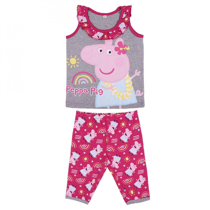 Completo maglia e pantaloncini Peppa Pig Lei Peppa Pig Multicolor