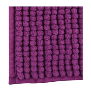 Tapis de bain Microfibre CHENILLE Violet MSV