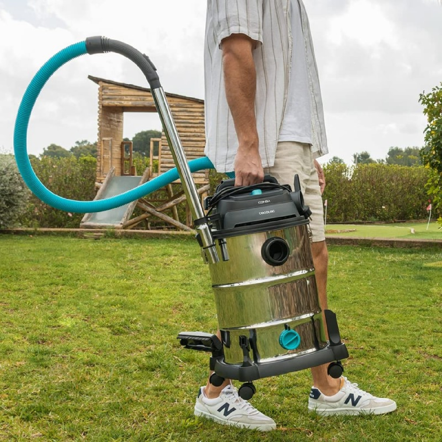 Cecotec Aspirateur de solide et liquide Conga Rockstar Wet & Dry Steel Max Pro