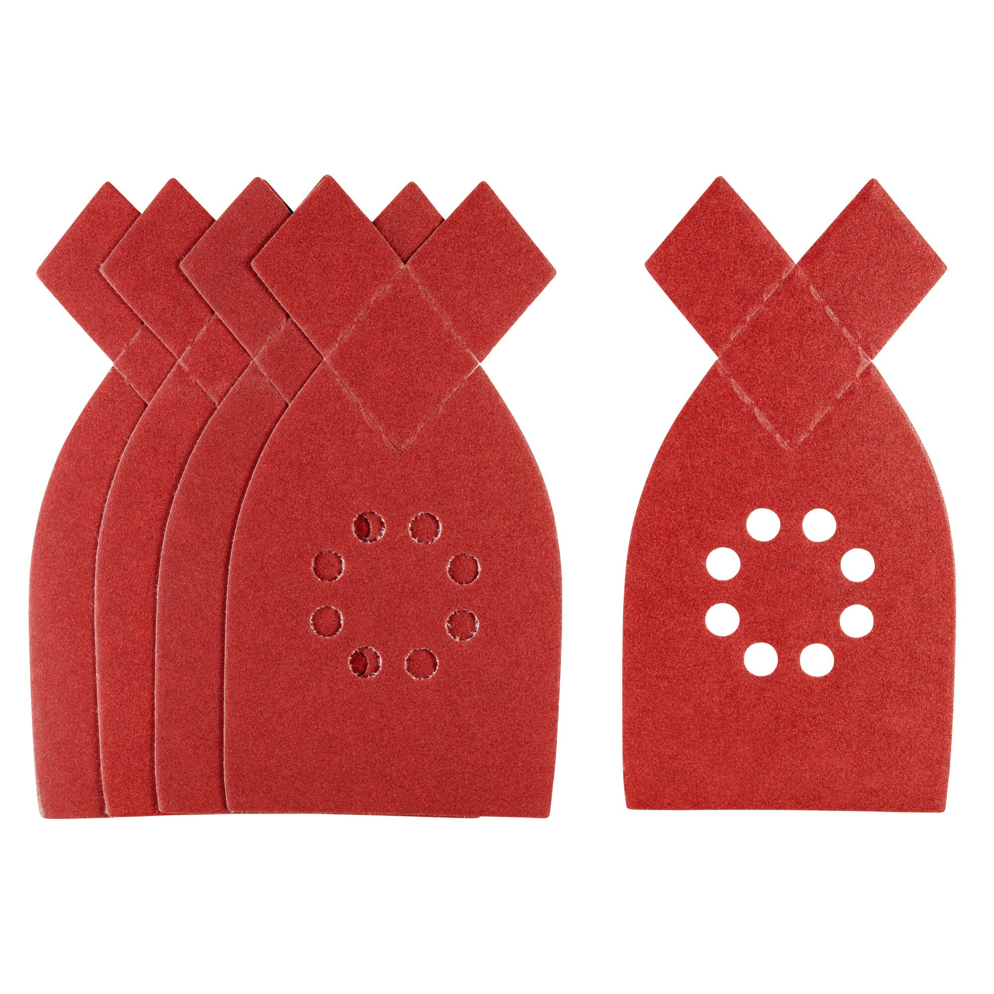 Stanley 5 abrasifs corindons pointus qualité supérieure auto-agrippants grain 240