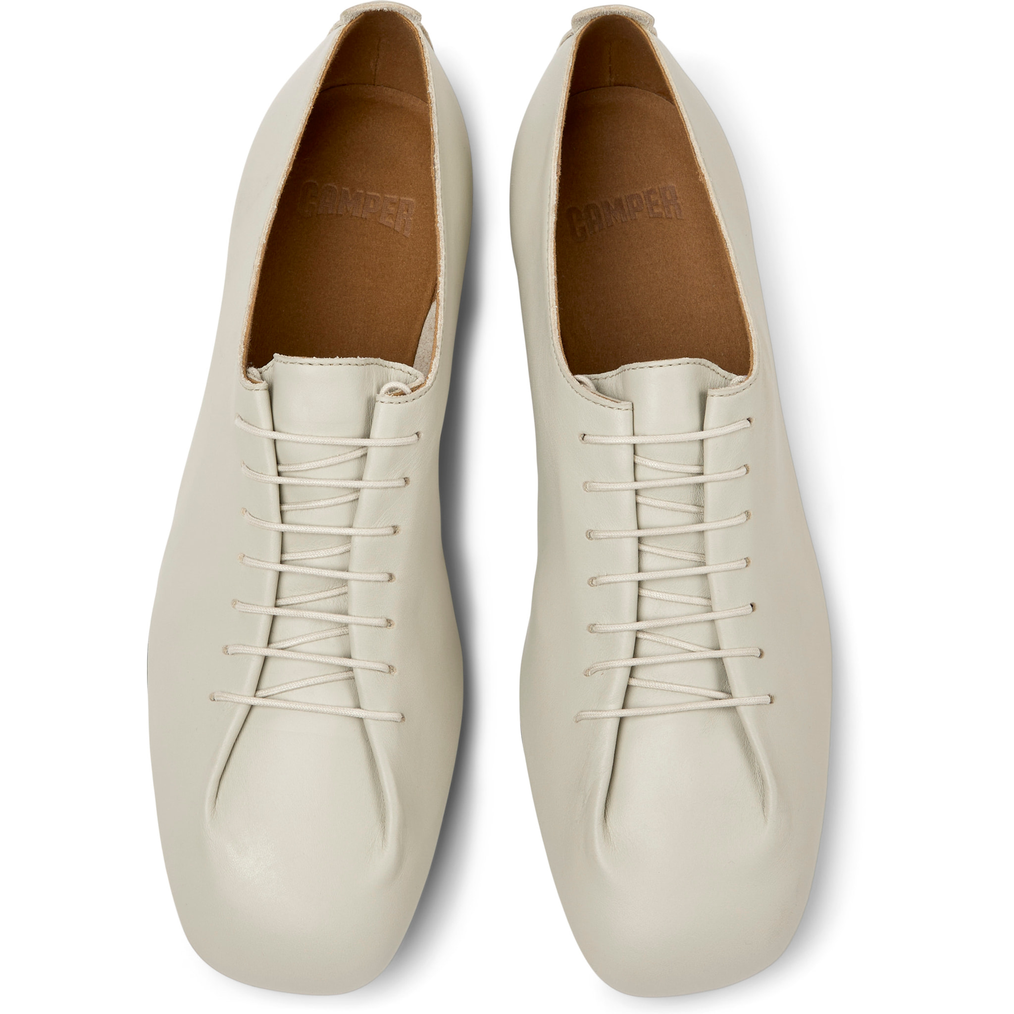 Bailarinas - CAMPER Casi Myra - Beige - Cuero liso