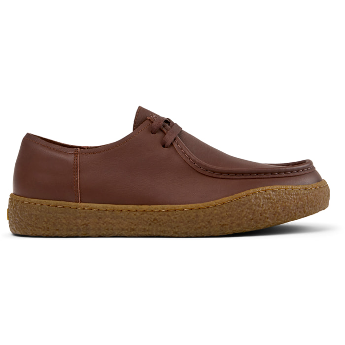 Zapatos de cordones - CAMPER Peu Terreno - Marron - Cuero liso