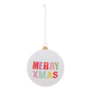 BDN PLAST MERRY XMAS BL 100MM