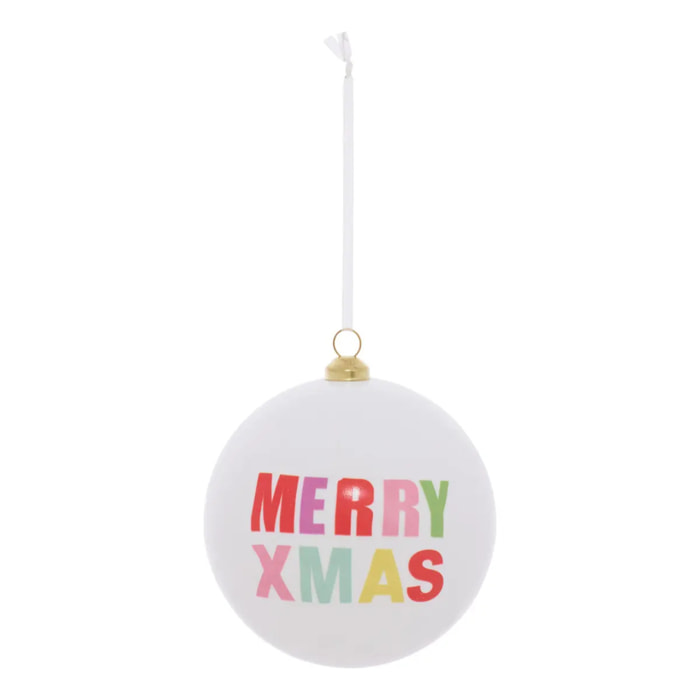 BDN PLAST MERRY XMAS BL 100MM