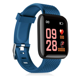 Brazalete inteligente ID116 Bluetooth 4.0 pantalla color, monitor cardiaco, pulso y modo multideporte