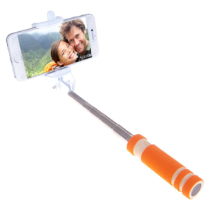 Mini selfie stick con impugnatura antiscivolo