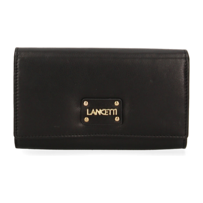 Portafoglio da donna In Vera pelle Made in Italy 17x10x4 cm