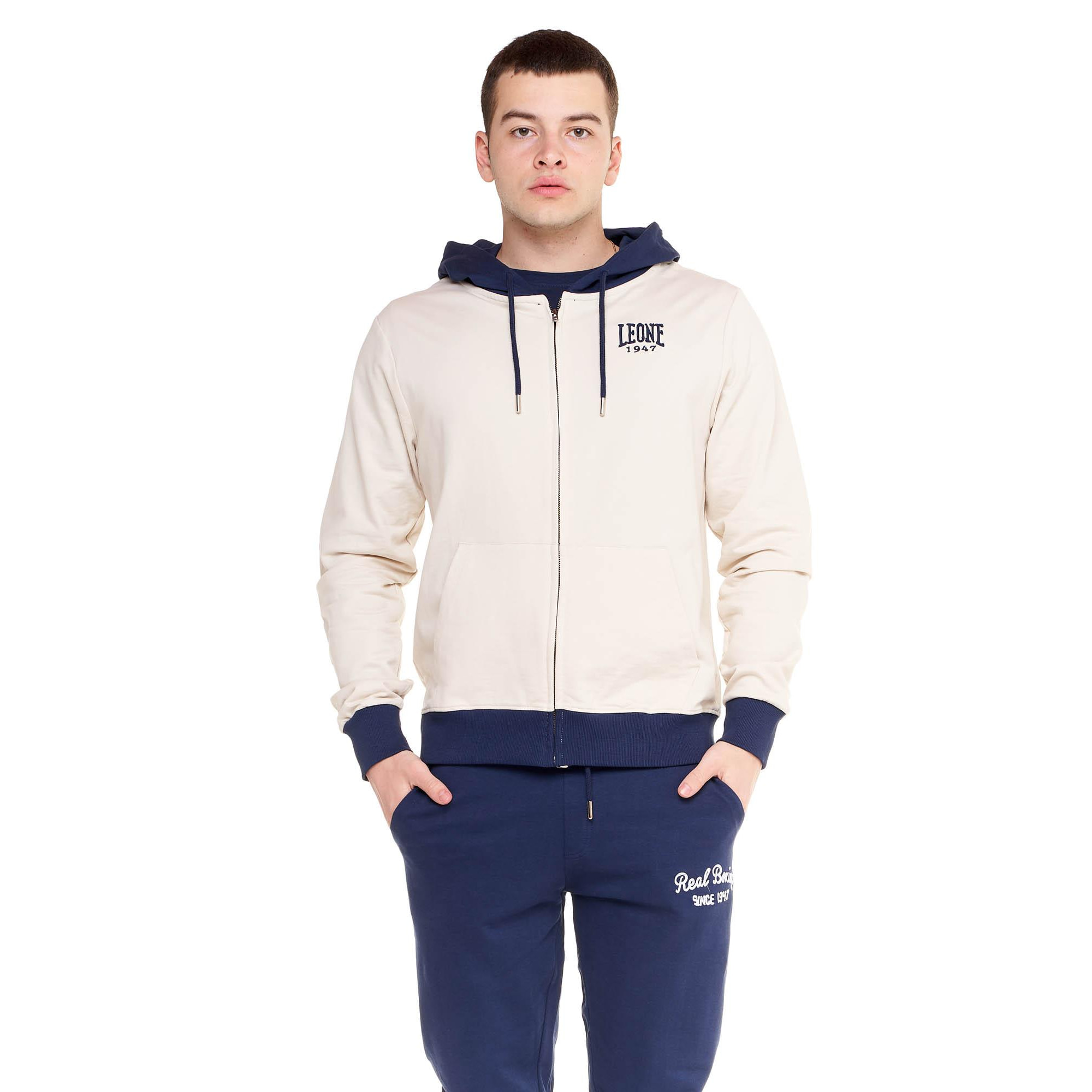 Tuta da uomo con cappuccio e zip Real Boxing