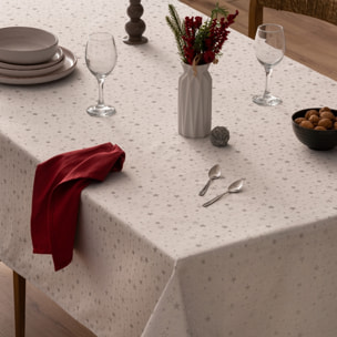 Mantel antimanchas GALA PLATA