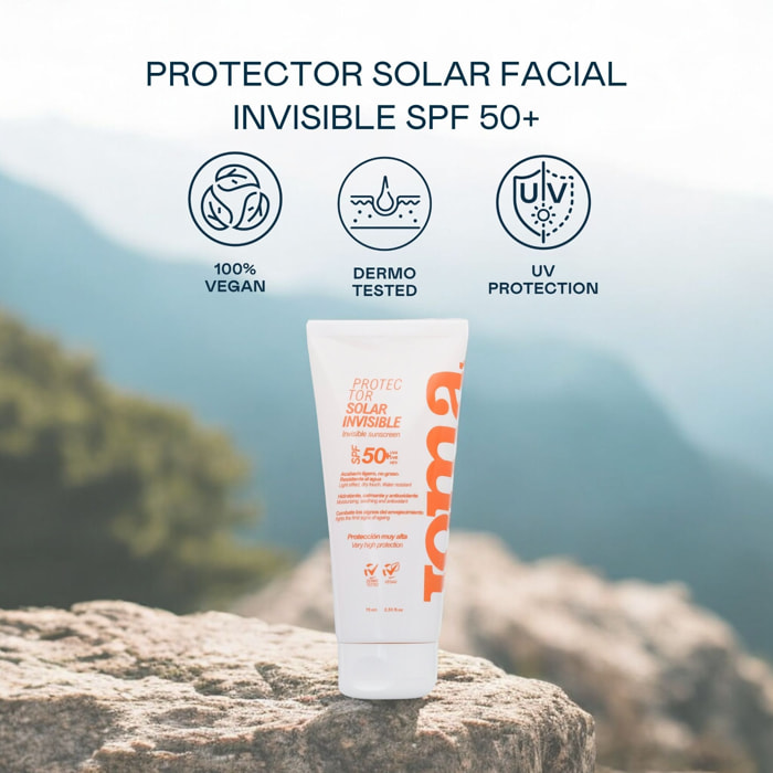 Valquer Serum solar Invisible Facial SPF 50+ - 75 ml