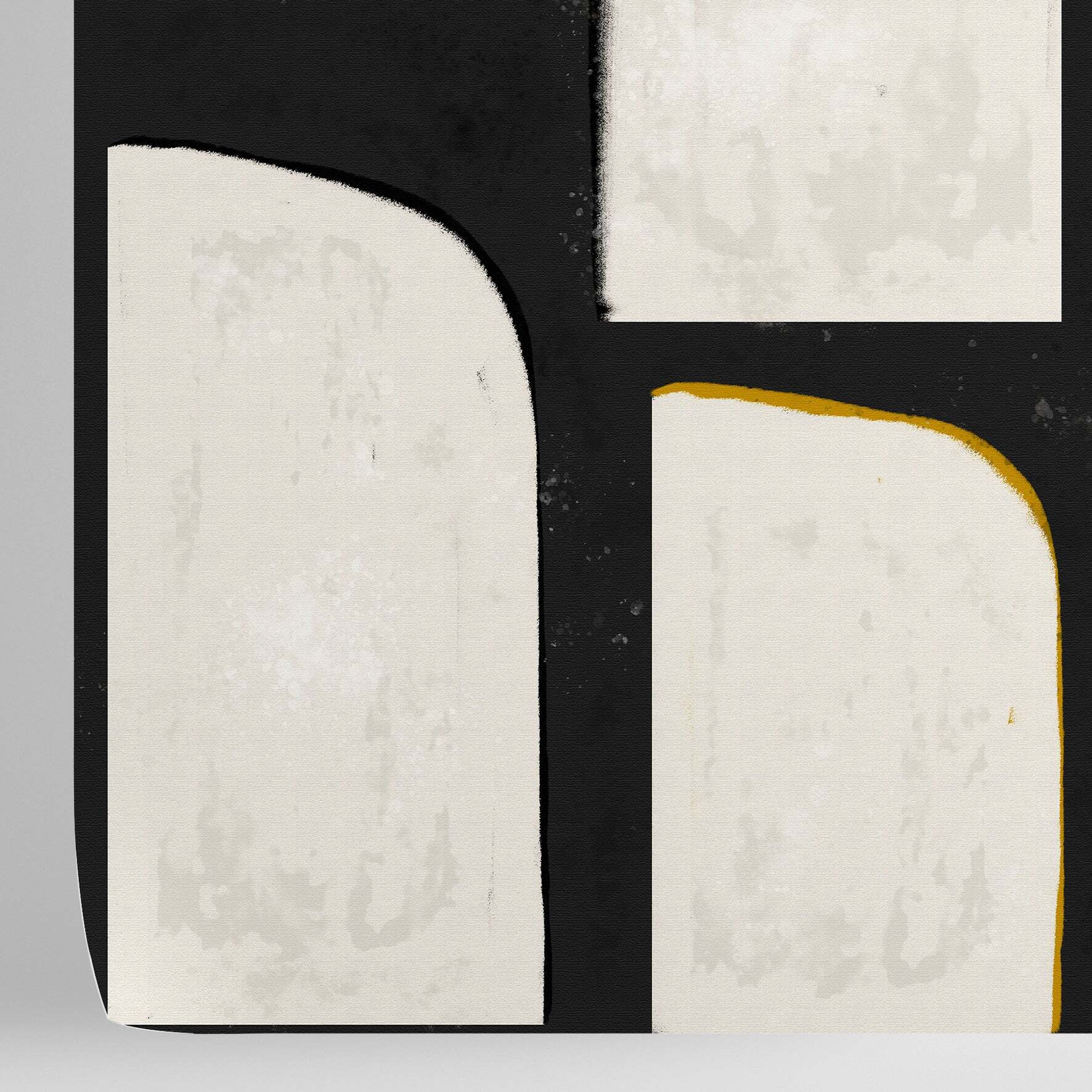 Carta da Parati Bianca e Nera